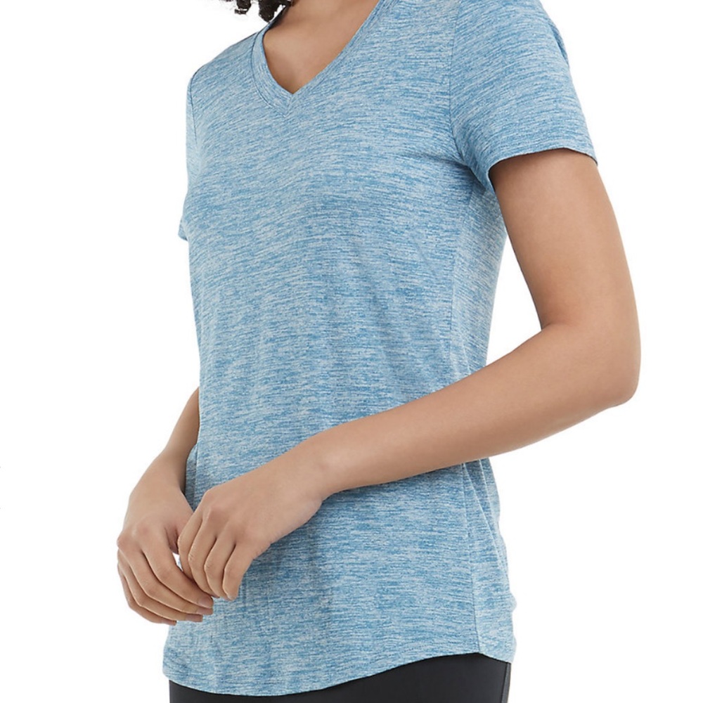 Danskin V neck work out top